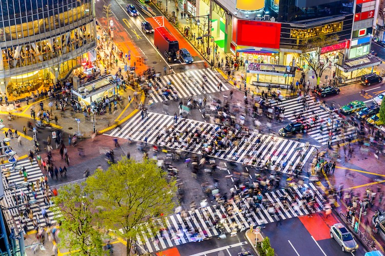 渋谷の交差点