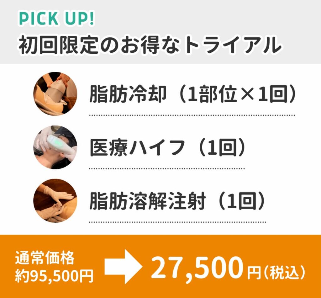 リエートクリニック トライアルプラン